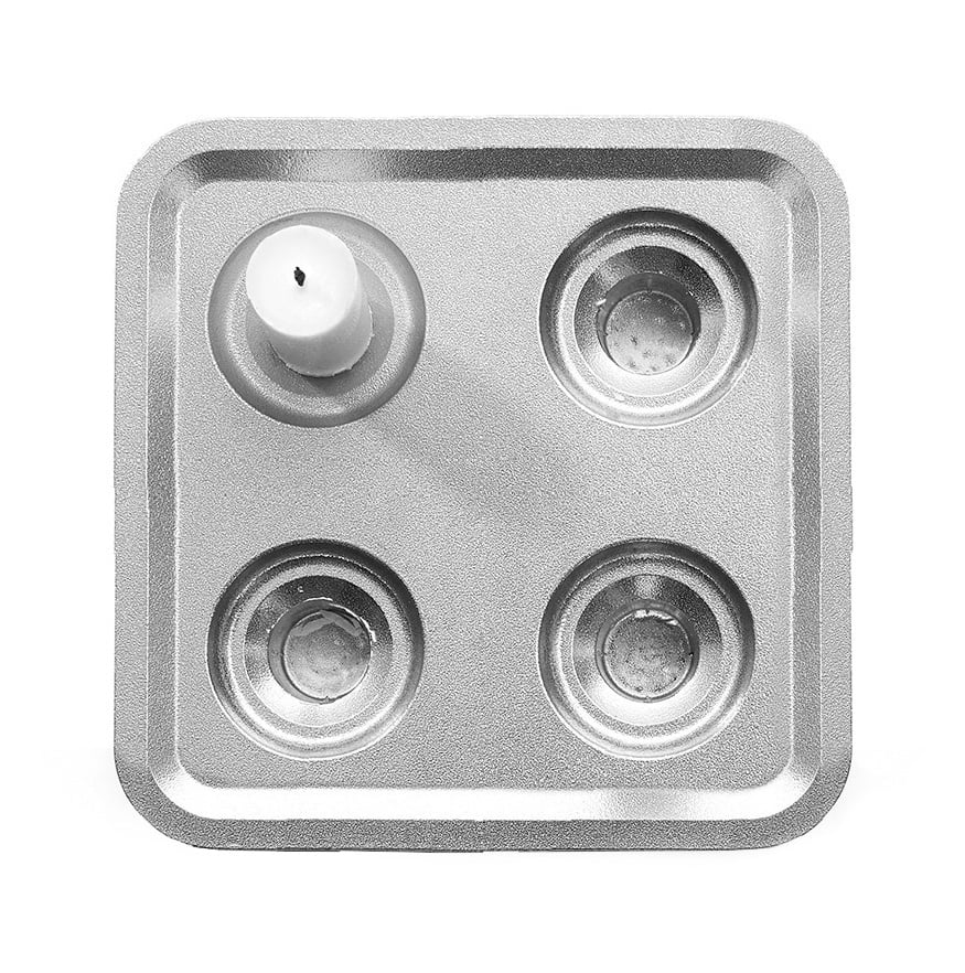 Born In Sweden Stumpastaken Fyran Polerad aluminium