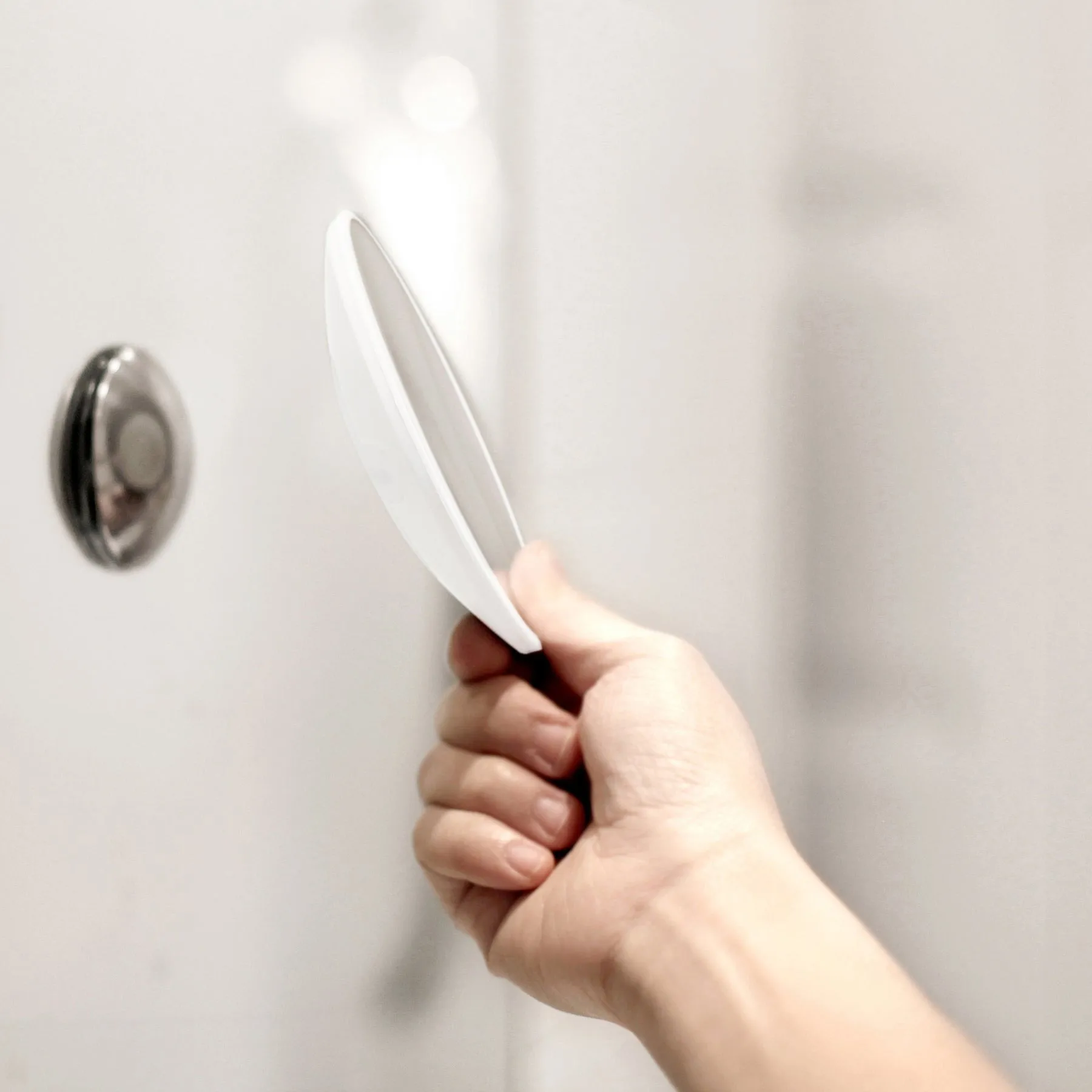 AirMirror sminkspegel x20 löstagbar m.sugpropp, Ø11,2 cm Bosign