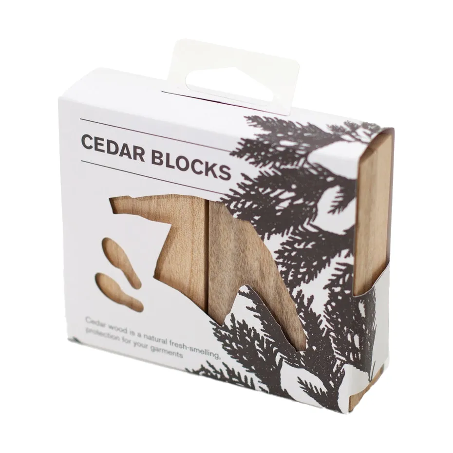 Bosign doftblock i vit cederträ, 4-pack Bosign