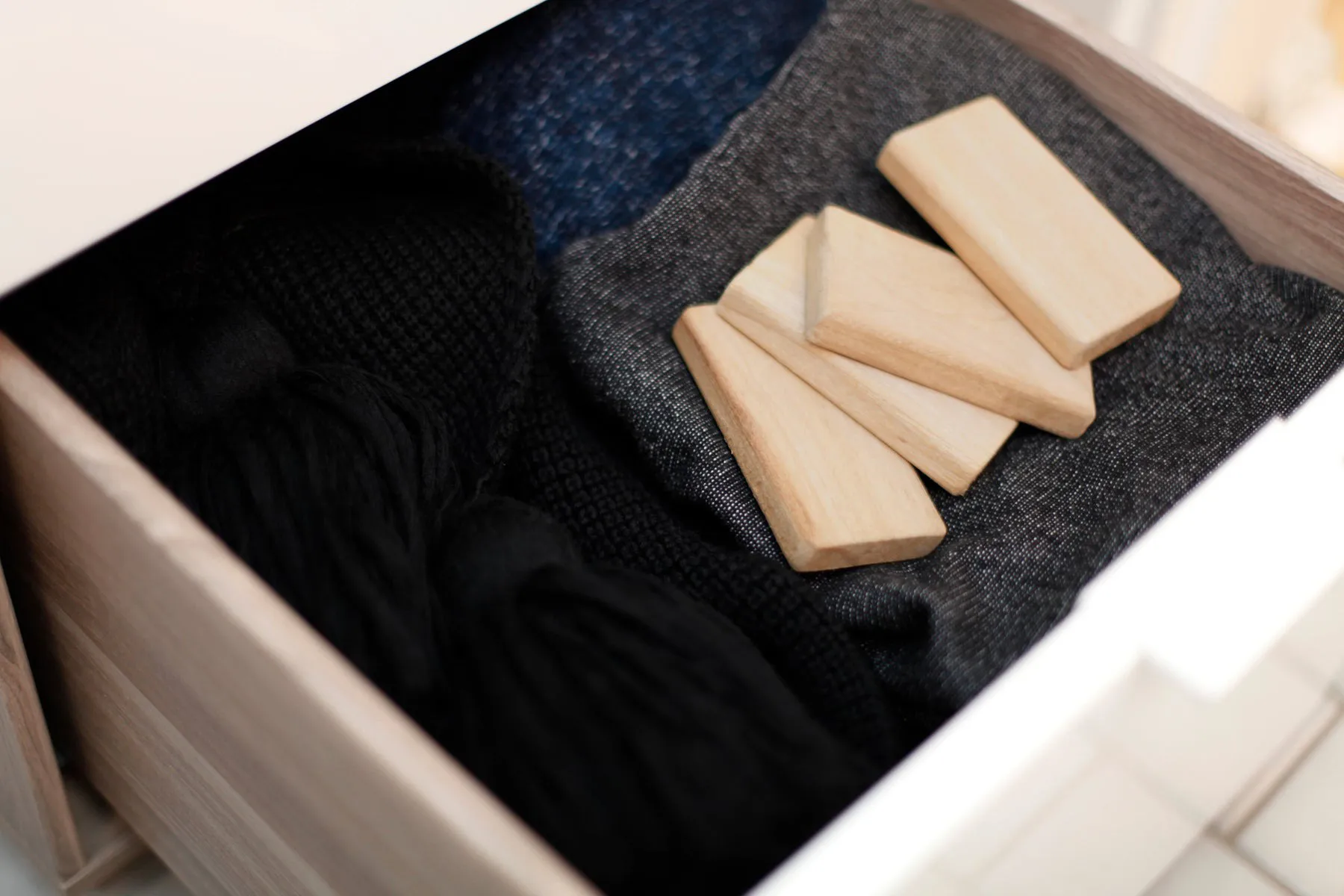 Bosign doftblock i vit cederträ, 4-pack Bosign