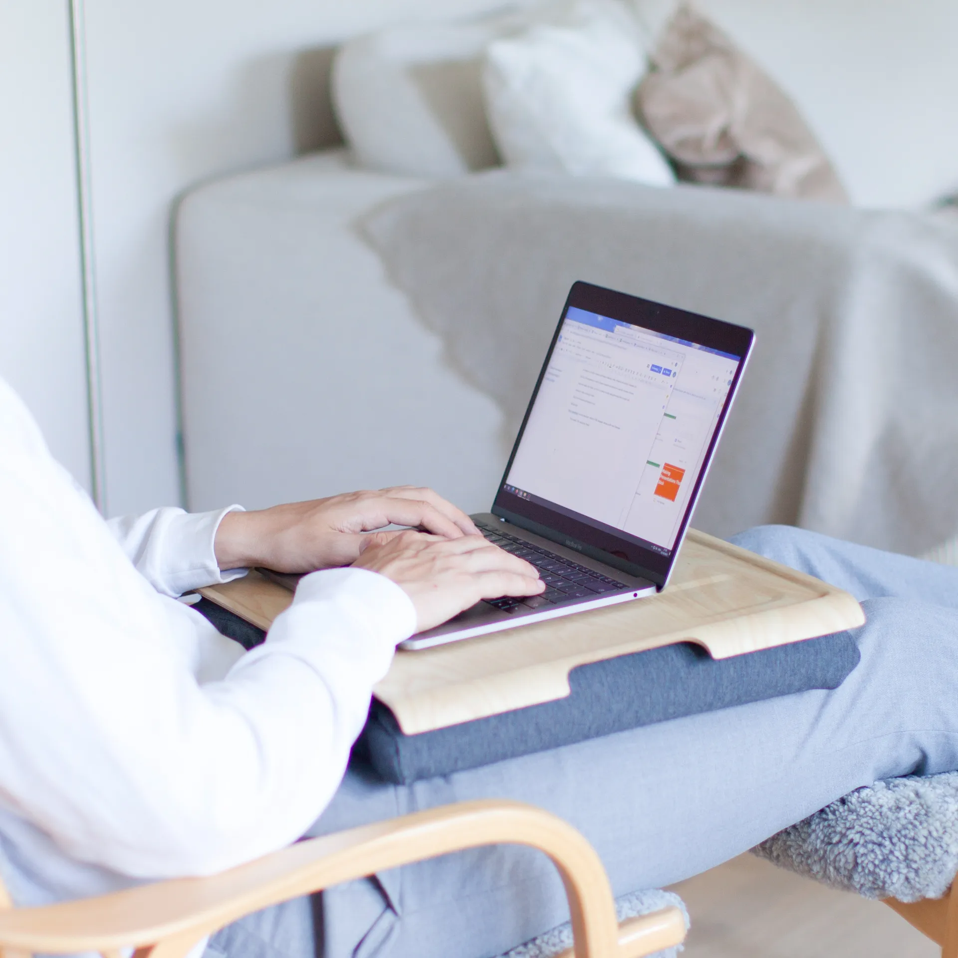 Bosign knäbricka, Askträ-grå Bosign