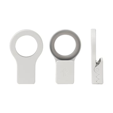 Bosign Loop clips för kökshandduk 2-pack - Vit - Bosign