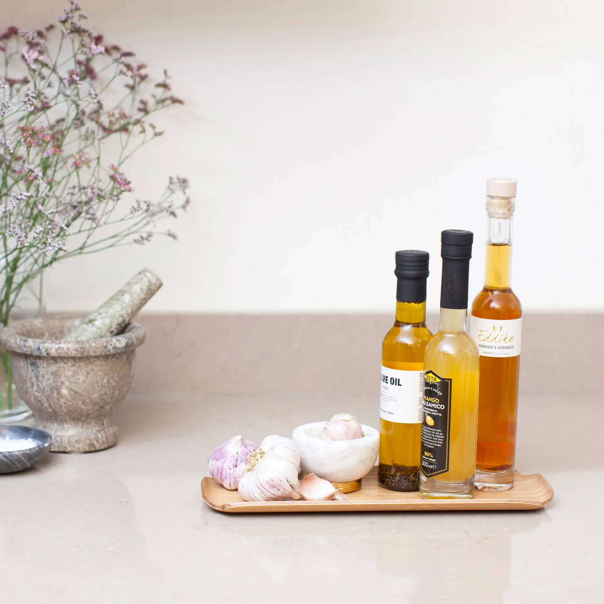 Bosign träbricka leaf, Pil Bosign