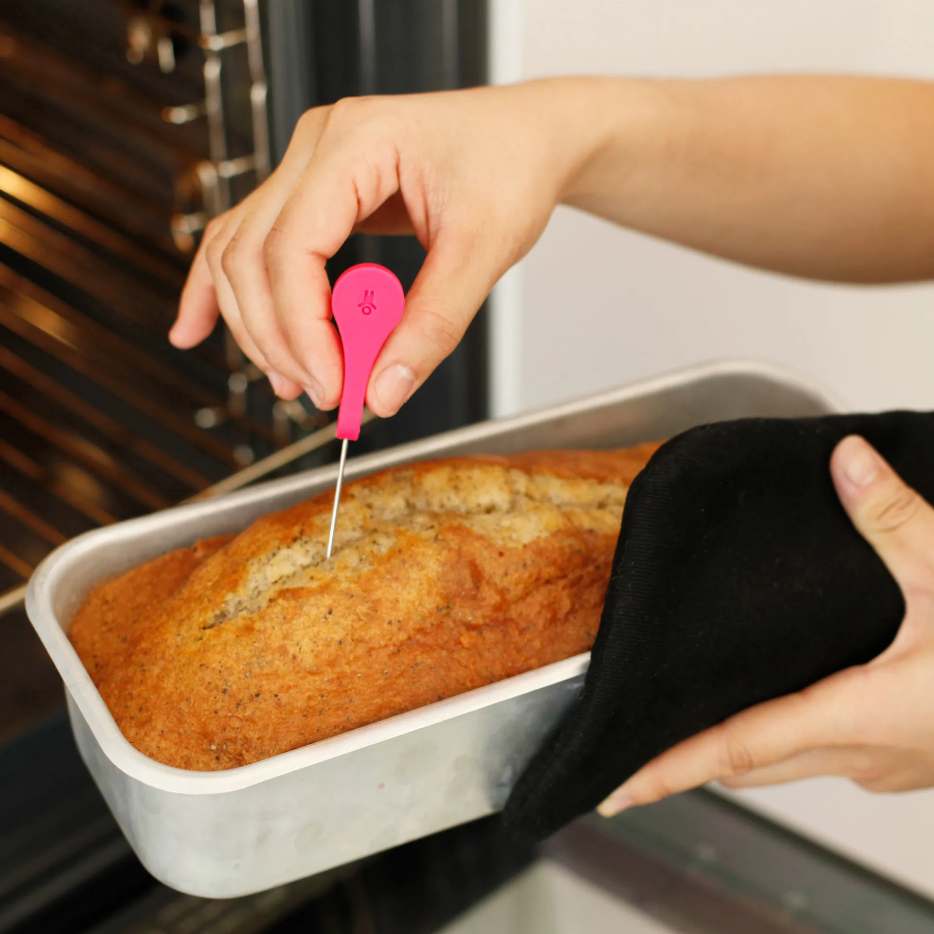 Cake Tester potatissticka självstående, Svart Bosign