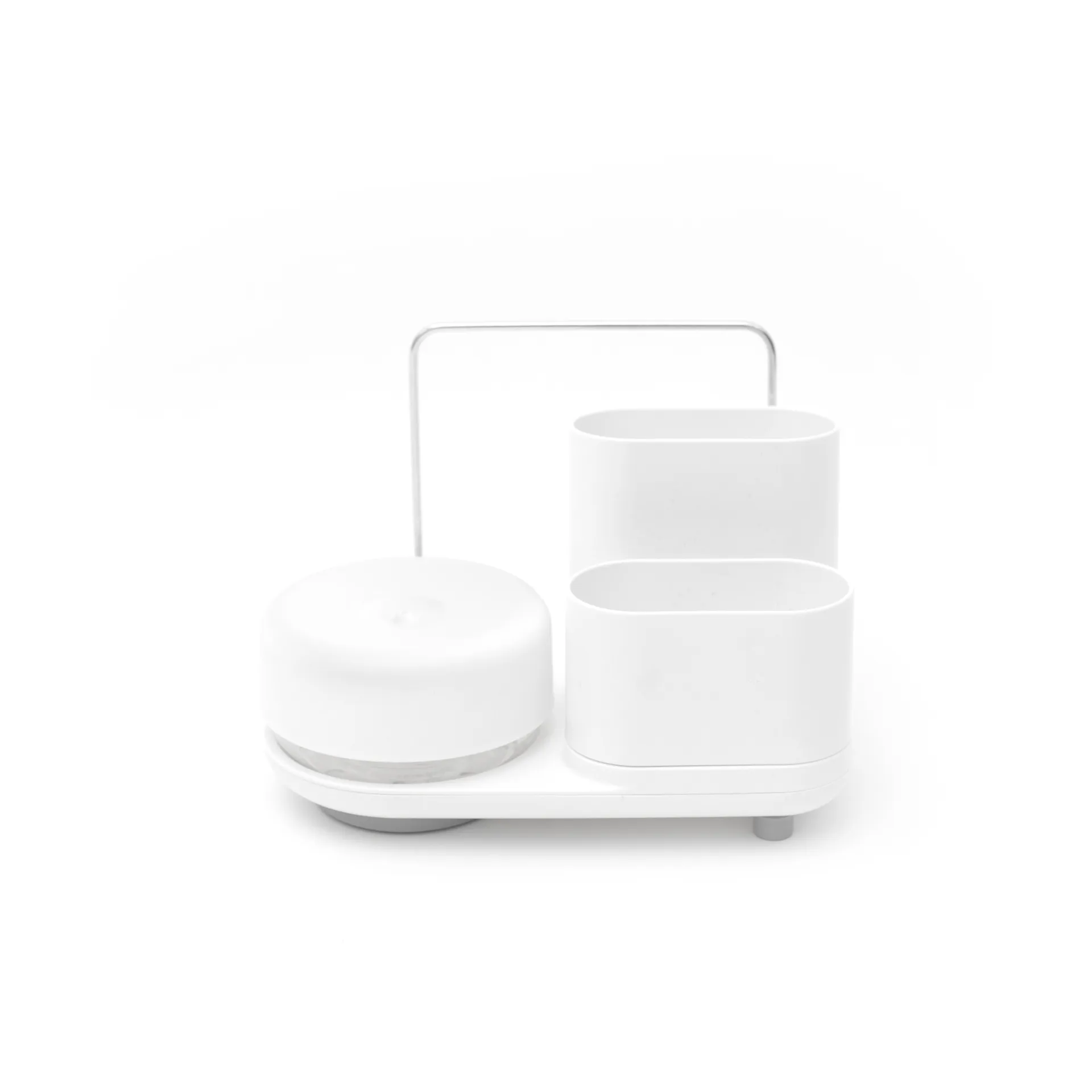 Do-Dish Caddy PLUS diskmedelspump med förvaring, Vit Bosign