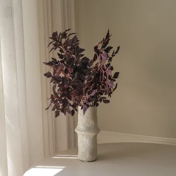 Burgundy Plum Leaves konstgjord bukett - 85 cm, 4 st - Botané
