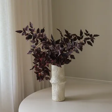 Burgundy Plum Leaves konstgjord bukett - Red, 85 cm, 1 st - Botané