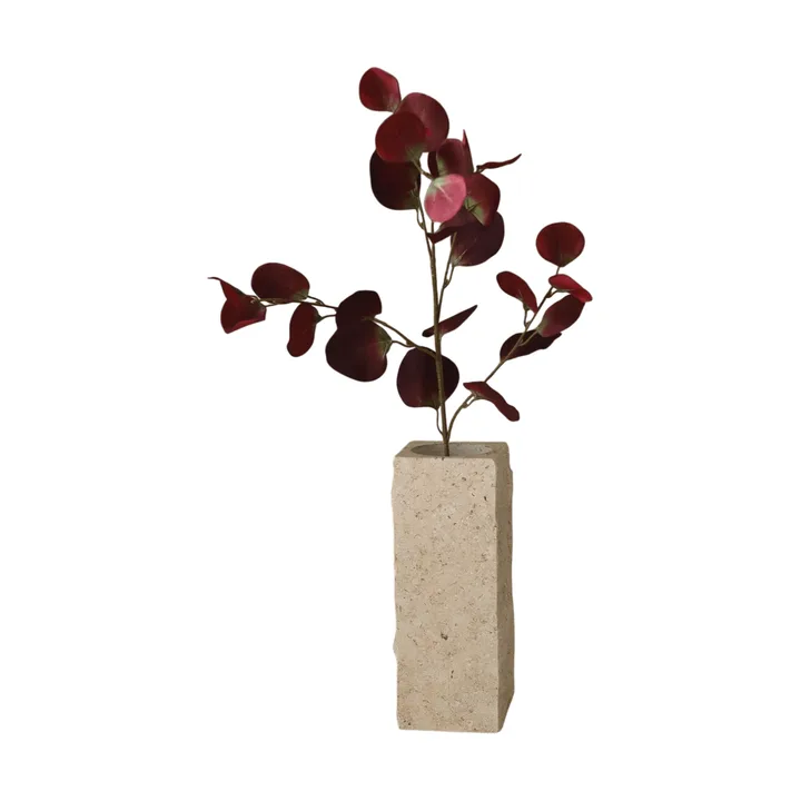 Eukalyptus konstgjord kvist - Burgundy, 84 cm - Botané