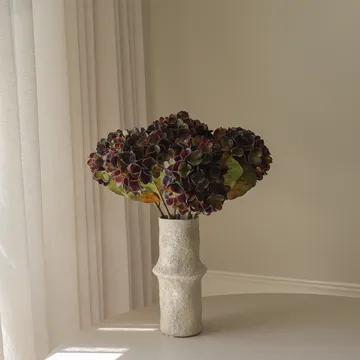 Hortensia konstgjord bukett - Muted purple, 60 cm, 6 st - Botané