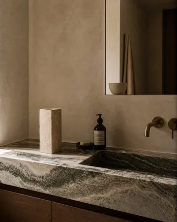 Limestone Edge marmorvas - Medium, 30 cm - Botané