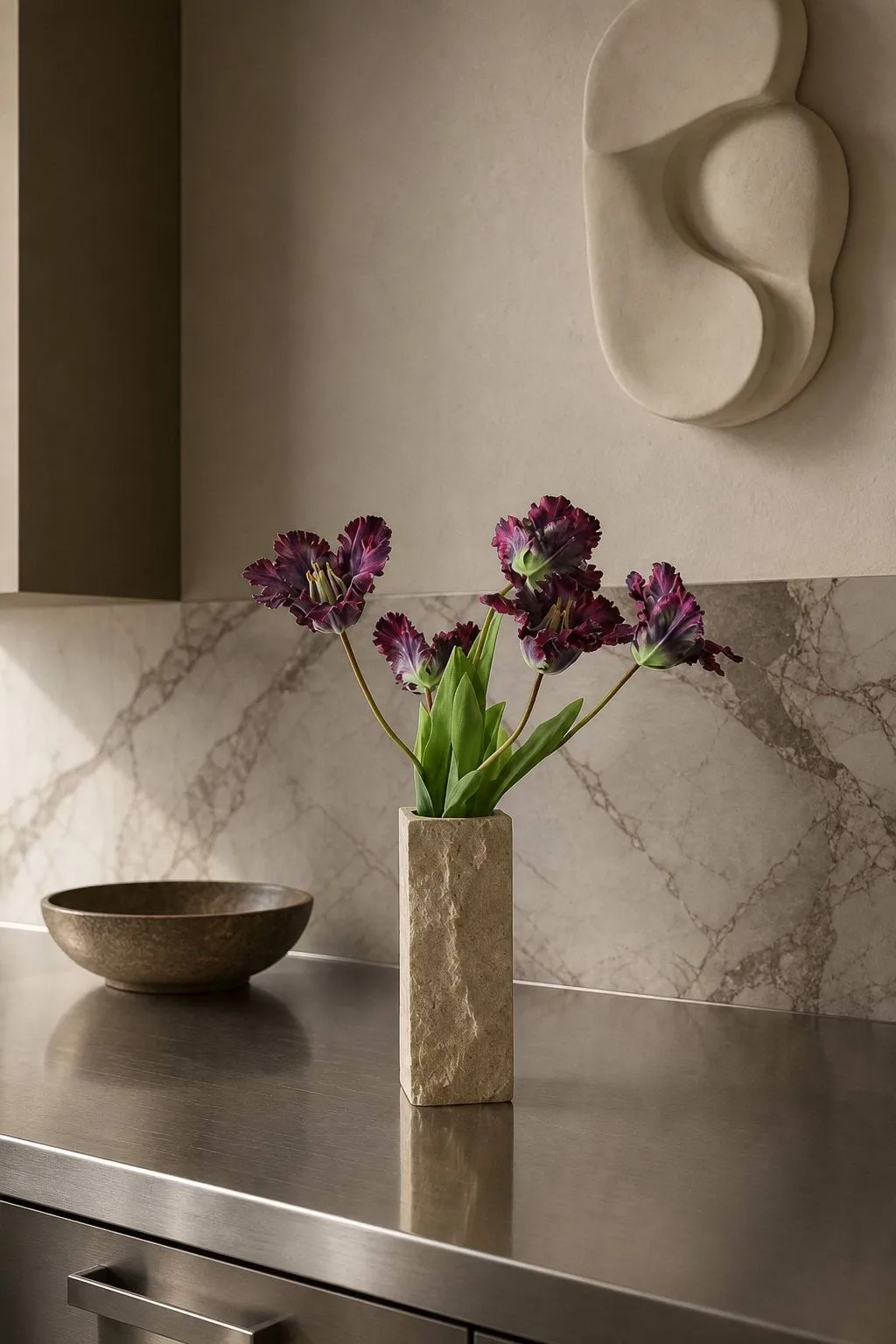 Limestone Edge marmorvas, Small, 25 cm Botané