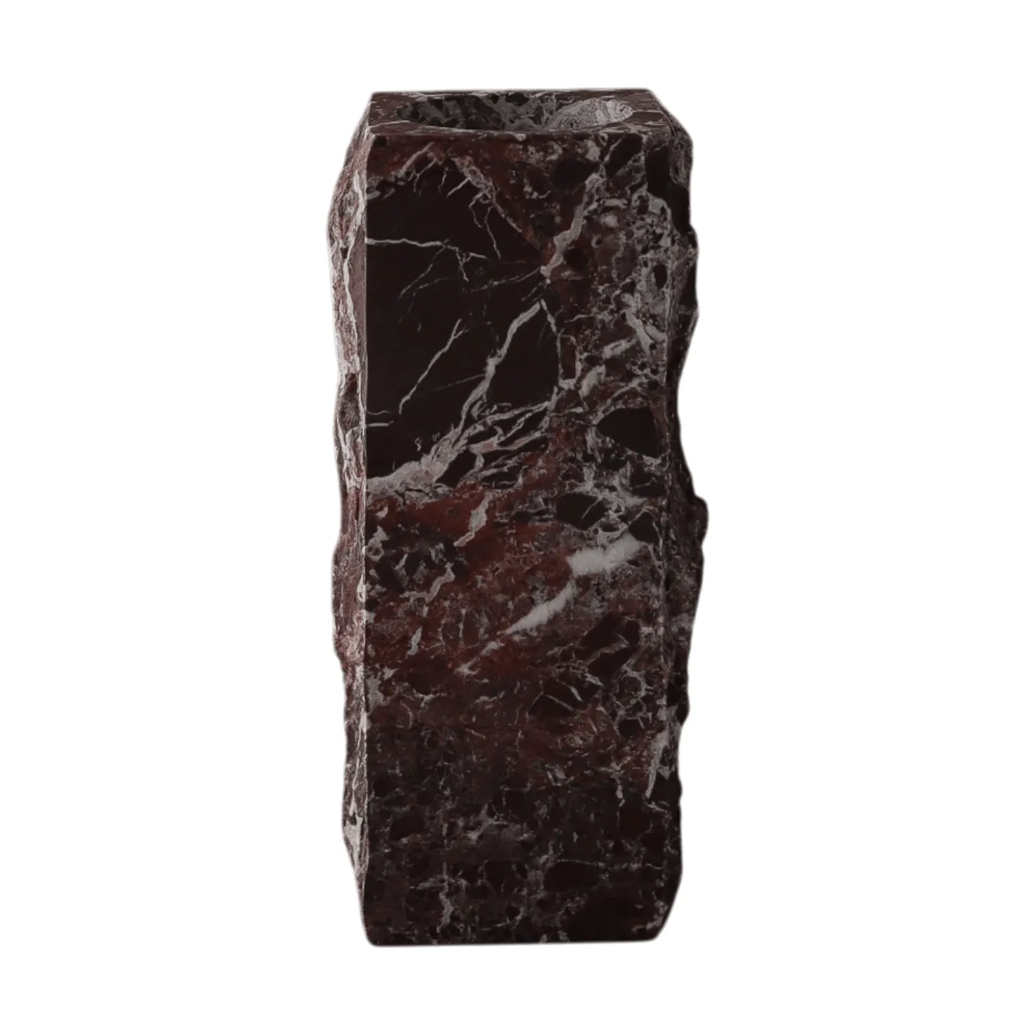 Rosso Levanto Edge marmorvas, Medium, 30 cm Botané