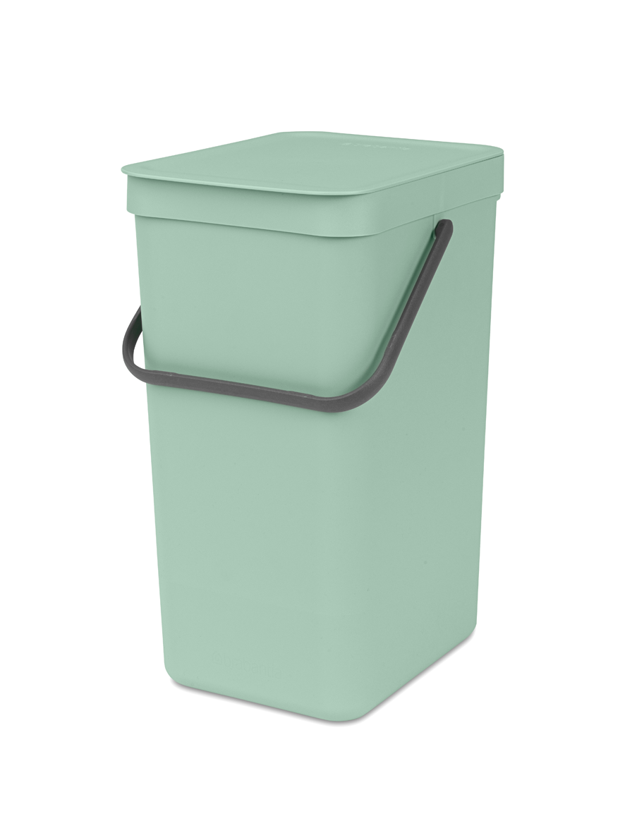 Brabantia Avfallshink Sort & Go 16L Jade green | Skandinavisk Design | Sorteringskärl | Grön