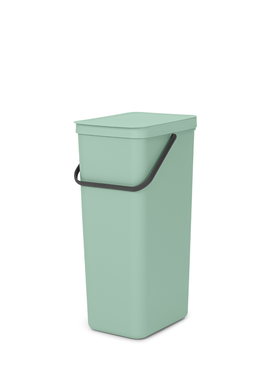 Brabantia Avfallshink Sort & Go 40L Jade green | Skandinavisk Design | Sorteringskärl | Grön