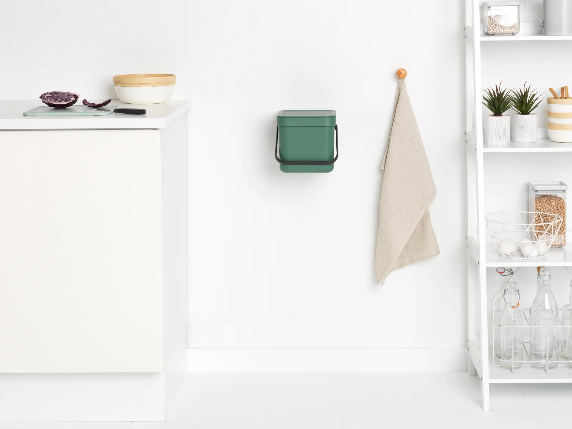 Avfallshink Sort & Go 6 L, Fir Green Brabantia