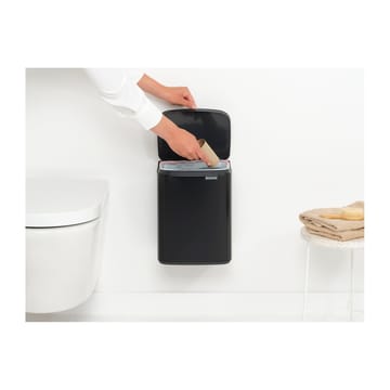 Bo avfallshink 7 L - Matte black - Brabantia