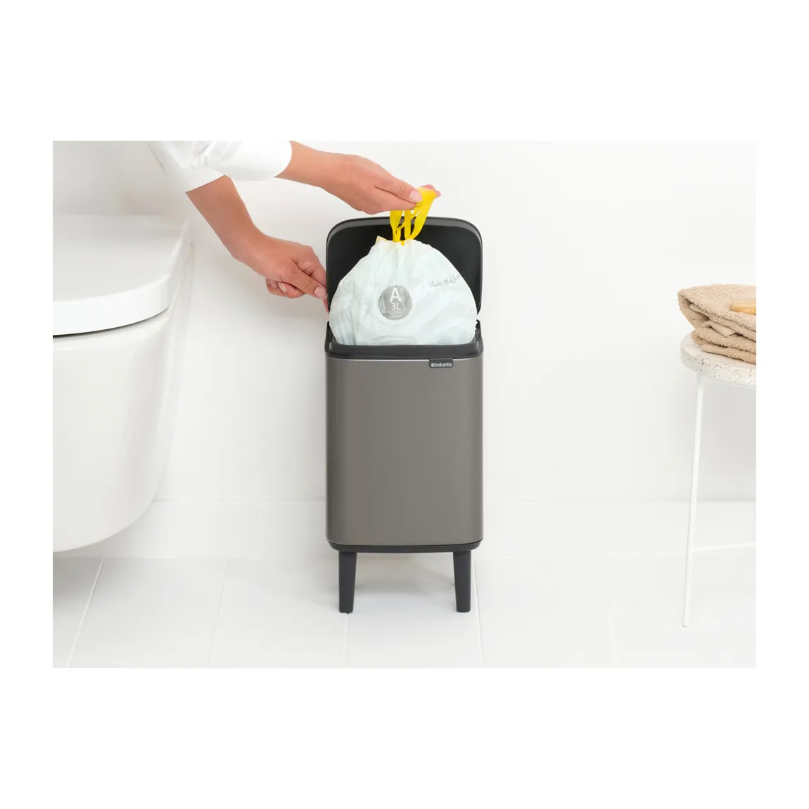 Bo avfallshink hög 4 L, Platinum Brabantia