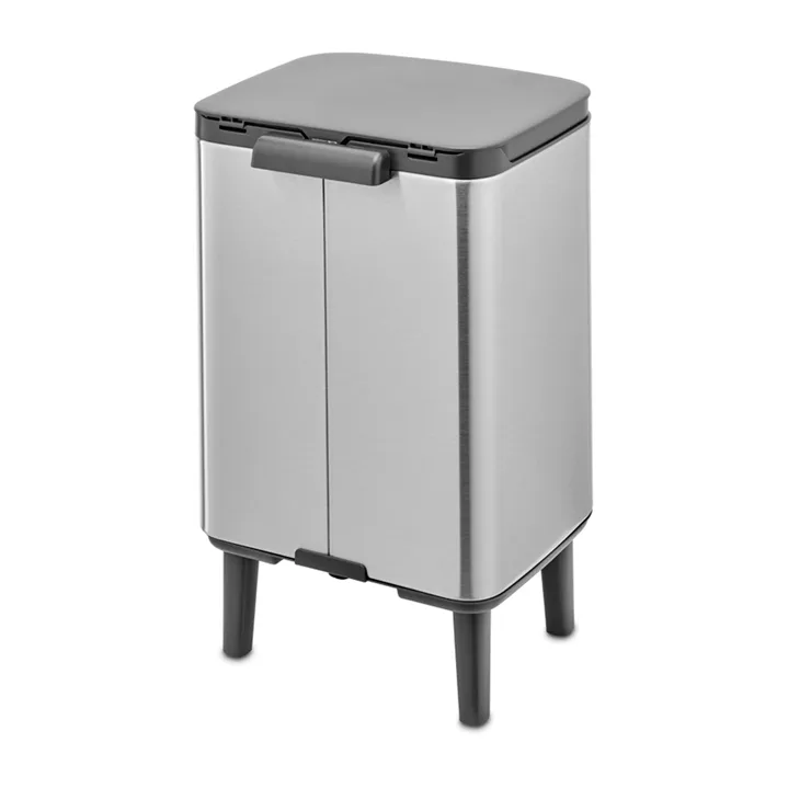 Bo avfallshink hög 7 L, Mattborstat Stål Brabantia
