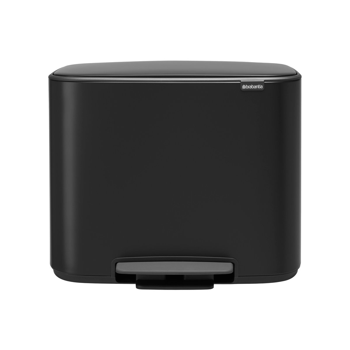 Brabantia Bo pedalhink 11+23 l matt svart | Skandinavisk Design | Pedalhinkar | Svart