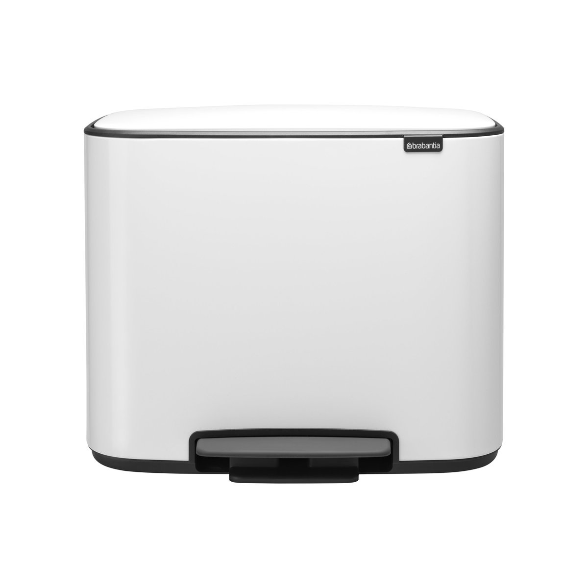 Brabantia Bo pedalhink 11+23 l vit | Skandinavisk Design | Pedalhinkar | Vit