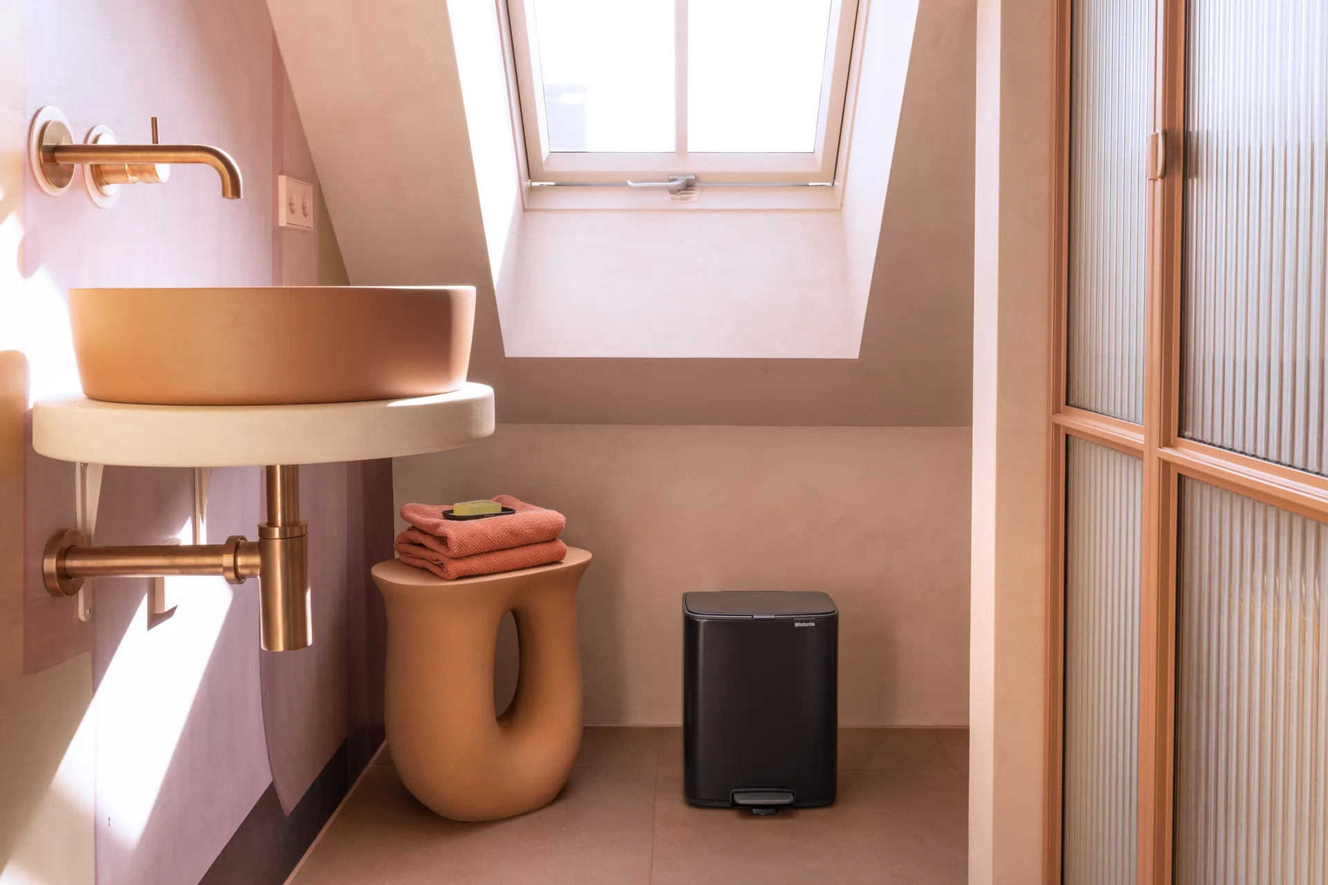 Bo pedalhink 12 L, Matt Black Brabantia