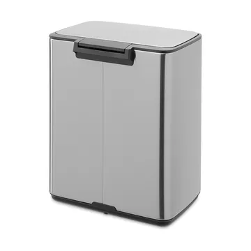 Bo pedalhink 12 L - Matt Steel Fingerprint Proof - Brabantia