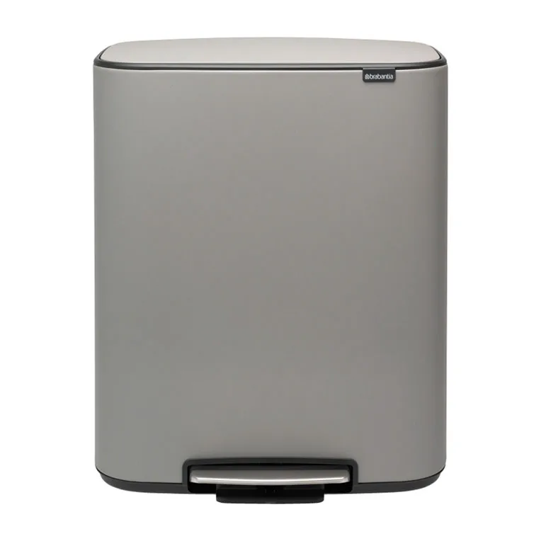Bo pedalhink 2x30 L, Mineral concrete grey Brabantia
