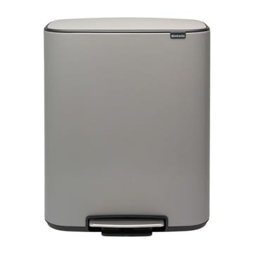 Bo pedalhink 2x30 L - Mineral concrete grey - Brabantia