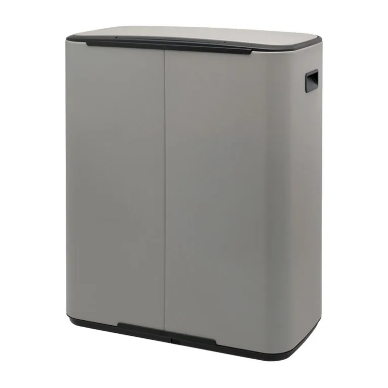 Bo pedalhink 2x30 L, Mineral concrete grey Brabantia