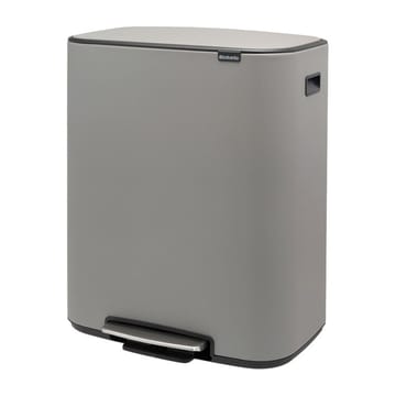 Bo pedalhink 2x30 L - Mineral concrete grey - Brabantia