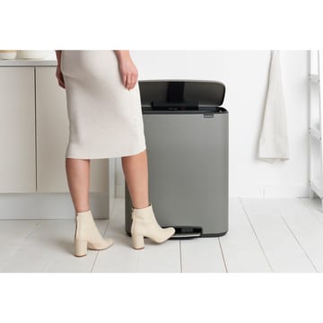 Bo pedalhink 2x30 L - Mineral concrete grey - Brabantia