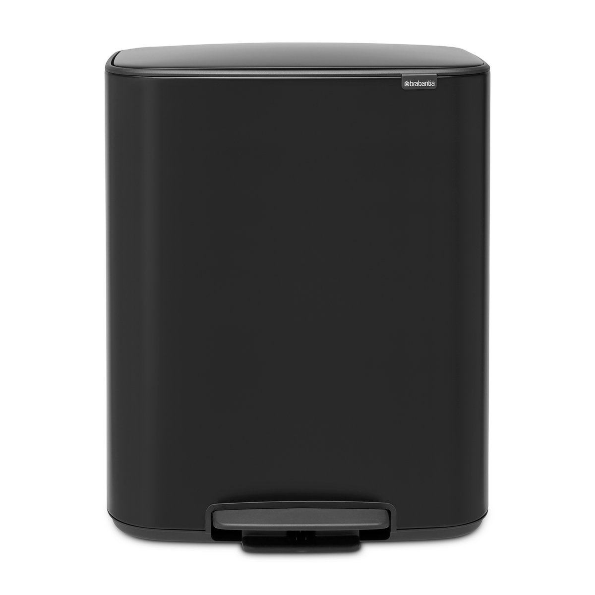 Brabantia Bo pedalhink 2x30 L Svart | Skandinavisk Design | Pedalhinkar | Svart