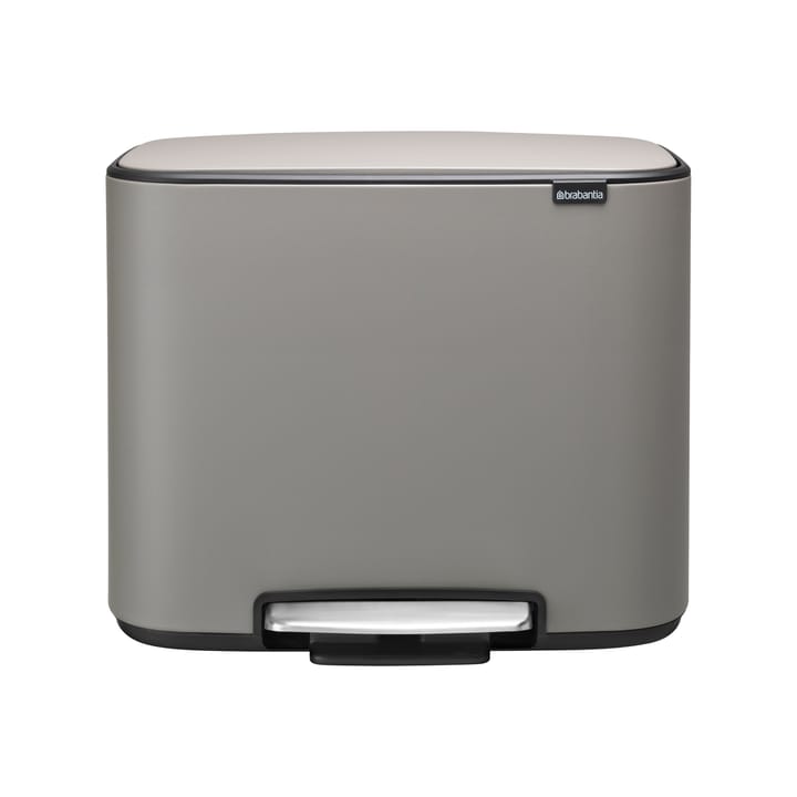 Bo pedalhink 3x11 l - mineral concrete grey - Brabantia