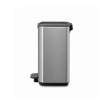 Bo pedalhink 4 L - Matt Steel Fingerprint Proof - Brabantia