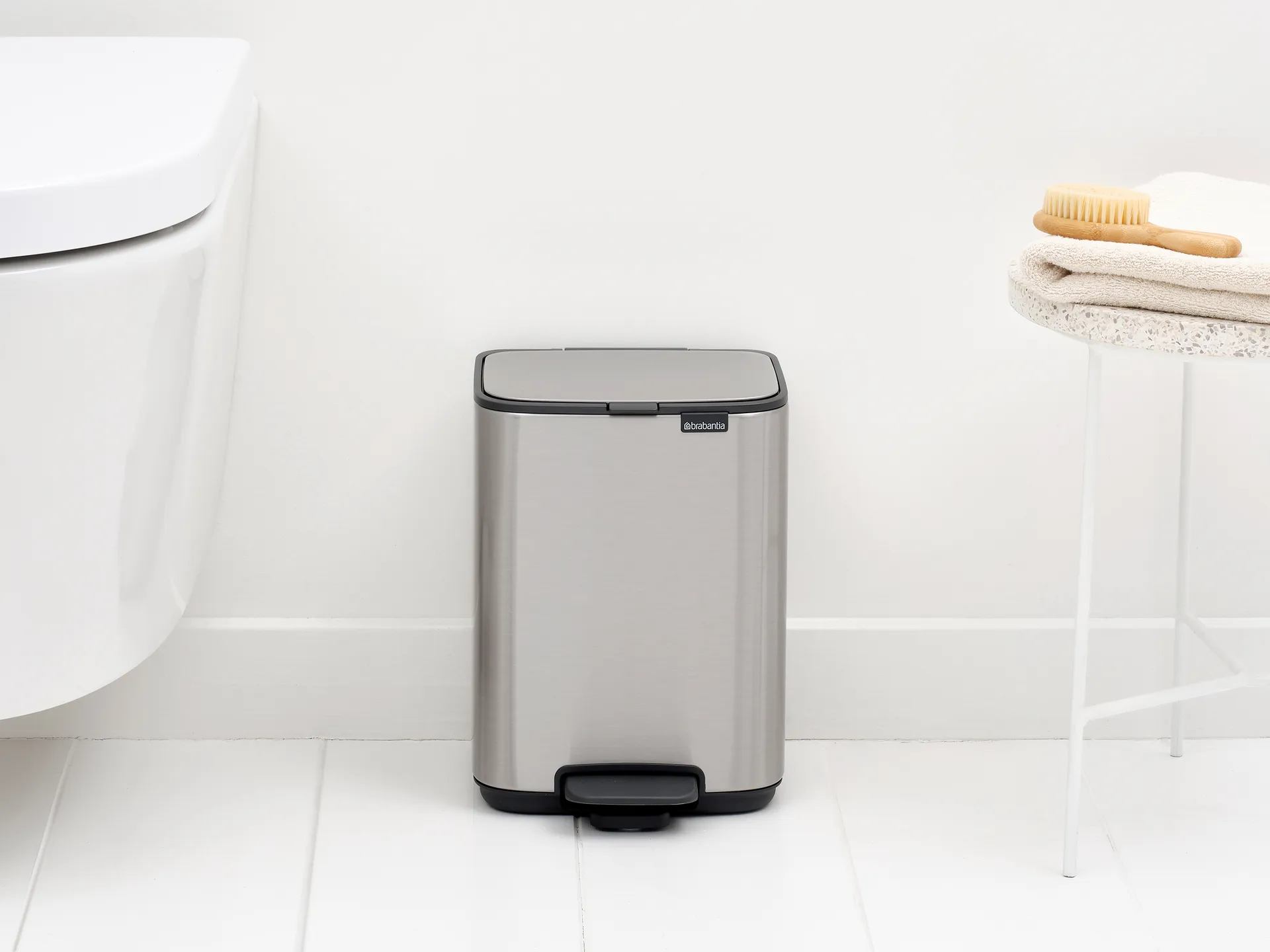 Bo pedalhink 4 L, Matt Steel Fingerprint Proof Brabantia