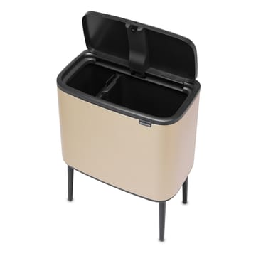 Bo touch bin 11+23 liter - Champagne - Brabantia