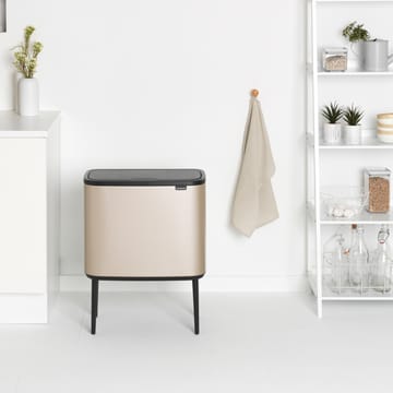 Bo touch bin 11+23 liter - Champagne - Brabantia