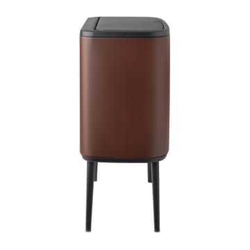 Bo touch bin 11+23 liter - Mineral cosy brown - Brabantia