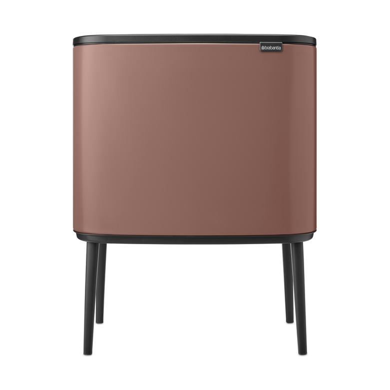 Brabantia Bo touch bin 11+23 liter Satin Taupe | Skandinavisk Design | Pedalhinkar | Brun