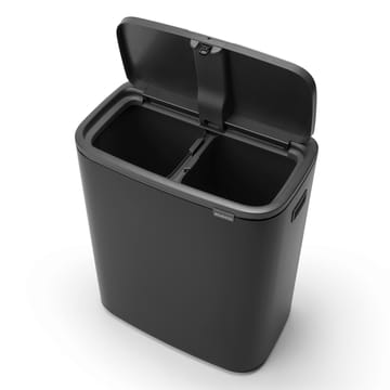 Bo touch bin 2x30 L - Matt svart - Brabantia