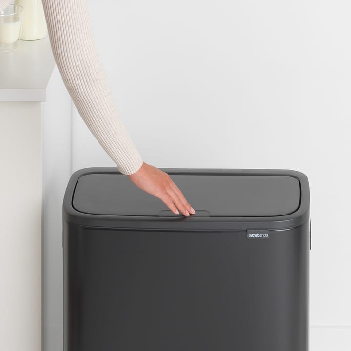 Bo touch bin 2x30 L, Matt svart Brabantia