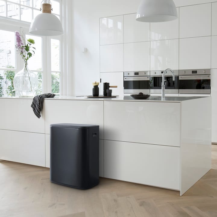 Bo touch bin 2x30 L, Matt svart Brabantia