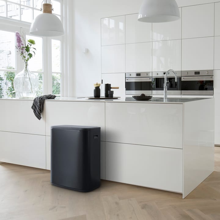 Bo touch bin 2x30 L - Matt svart - Brabantia