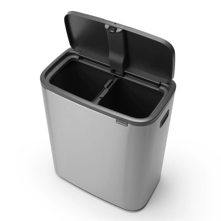 Bo touch bin 2x30 L - Mattborstat stål - Brabantia