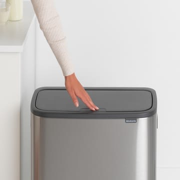 Bo touch bin 2x30 L - Mattborstat stål - Brabantia