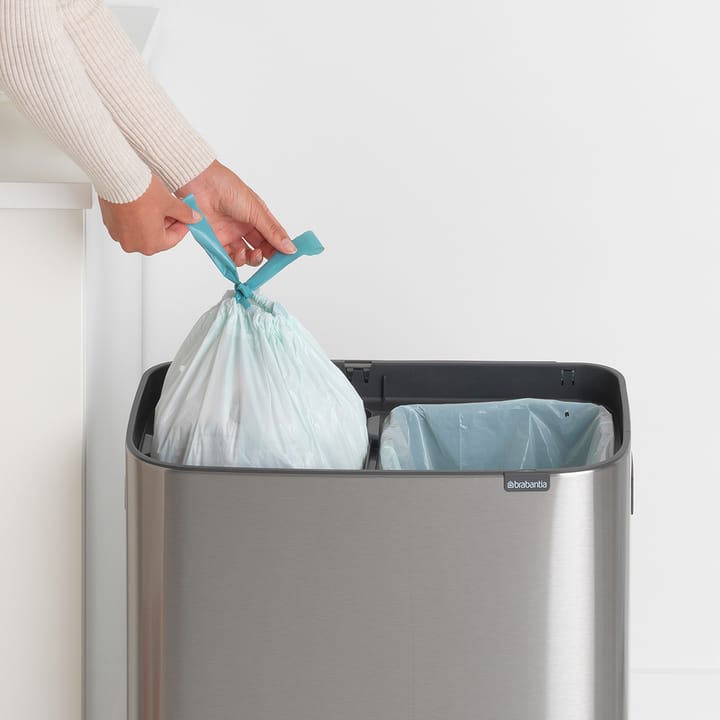 Bo touch bin 2x30 L - Mattborstat stål - Brabantia