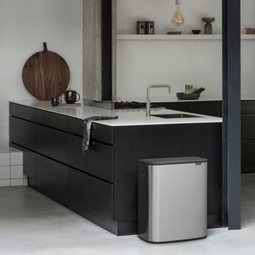 Bo touch bin 2x30 L - Mattborstat stål - Brabantia