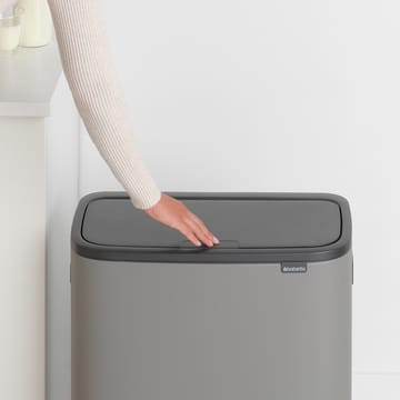 Bo touch bin 2x30 L - Mineral concrete grey - Brabantia