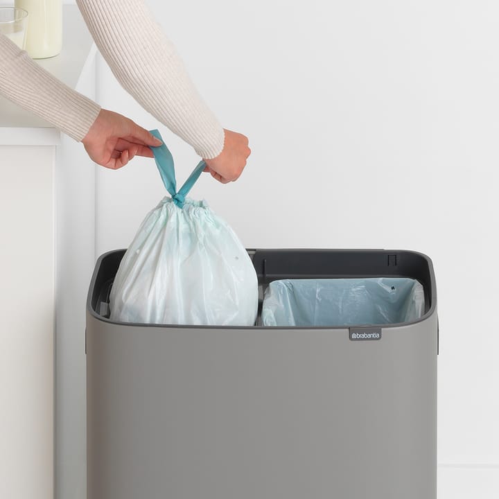 Bo touch bin 2x30 L - Mineral concrete grey - Brabantia