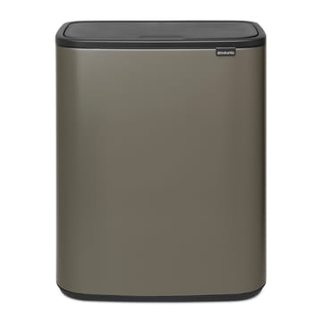 Bo touch bin 2x30 L - Platinum - Brabantia